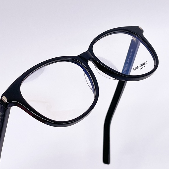 NEW SAINT LAURENT CLASSIC 9/F 001 EYEGLASSES DEMO LENSES WITH SCRATCHY - Picture 7 of 12